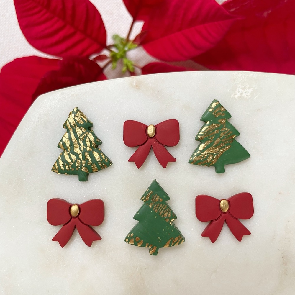 Set of 6 Christmas magnets
